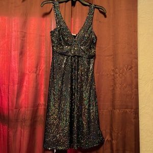 Body Central Sparkly Party Dress S